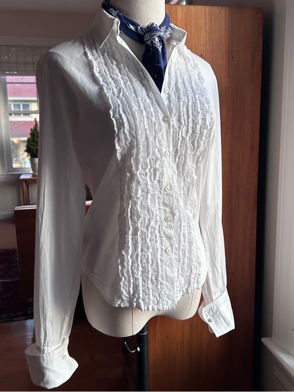VTG Ralph Lauren Polo Jeans Co. Tuxedo Shirt, RARE